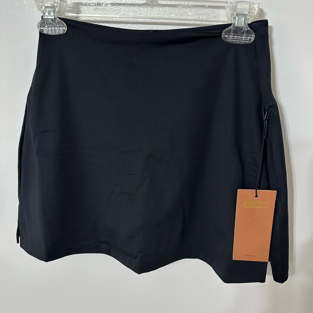 Girlfriend Collective Black skort